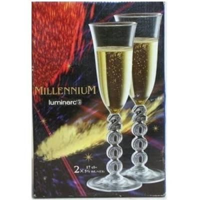 루미낙 밀레니엄 샴페인 와인글라스(1P)