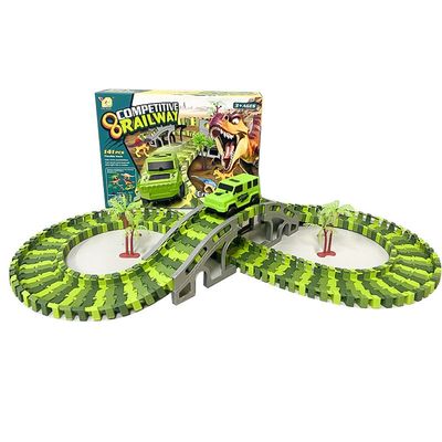 쥬라기 자동차 공룡 레일카 세트 270pc B1279