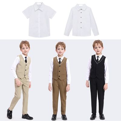 앤디 화이트라인 반팔or긴팔 3버튼 정장 세트(양장조