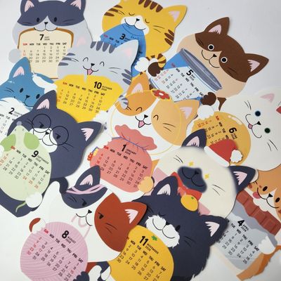 2026 냥력 고양이 미니 탁상 달력 내년 데스크 캘린더