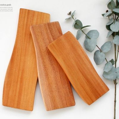 [2HOT] 마호가니 물결 스시 보드 (일체형) 25cm