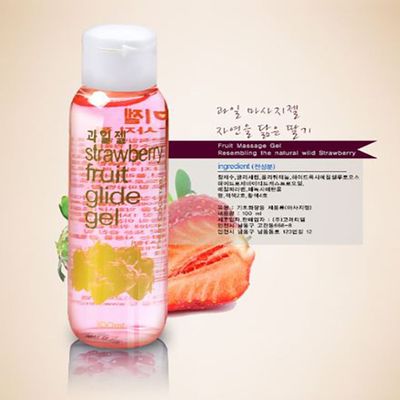 과일딸기 수용성 바디 마사지젤 100ml(W8C6C8A)
