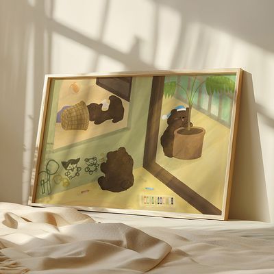 우당탕탕, 브라이튼탱 작가 그림