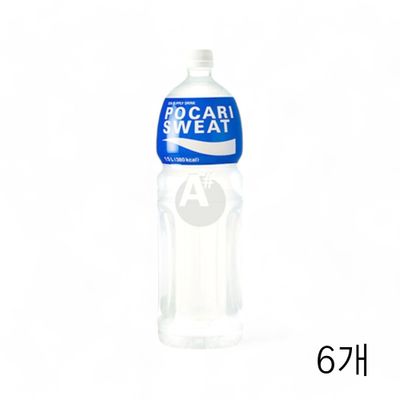WL 동아오츠카 포카리스웨트 1.5L X 6개 페트병음료수 스포츠 이온음료수 사무실 탕비실(WFLPLVI)