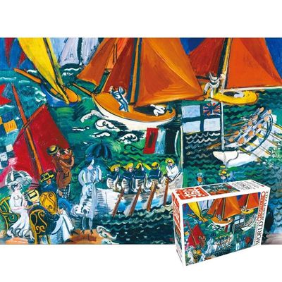 퍼즐 직소 명화퍼즐 그림 맞추기 Raoul Dufy 항해축제(WFPAQYK)