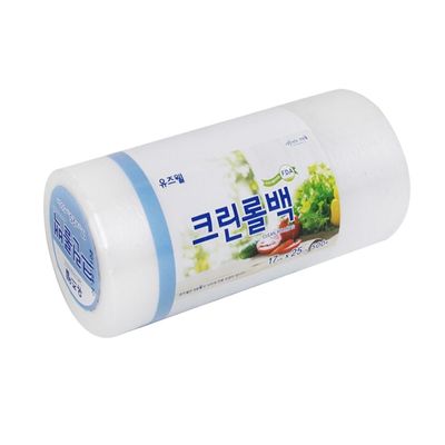 혜명몰 크린랩유즈웰크린롤백17x25x500매 음식보관비닐 일회용비닐봉투 배달비닐봉투 위생백 주방비닐(WFPB0A8)