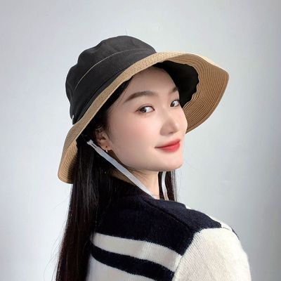 벨루아 버킷햇 여성용 차콜 사파리모자 챙모자 벙거지모자(WFPFP7X)
