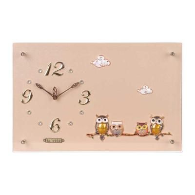 Modern 홈인테리어 OWL 벽/탁상겸용 380x250mm 골드