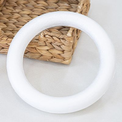 스티로폼 링 리스 고강도 19cm (2개입) 인테리어 장식