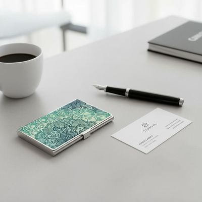 캔비아 슬림 명함케이스 메탈 카드보관 명함지갑 C-4(WFLP6PB)