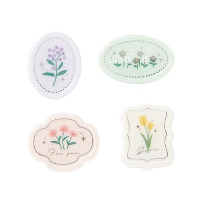 아트박스 플라워 왁스스티커