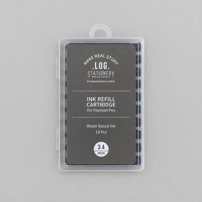 LOG 만년필 잉크 카트리지 3.4mm (10개입)