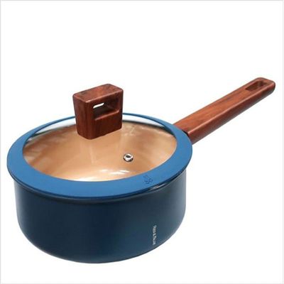 전골 블루 인덕션 라면 냄비 18cm 나리히라 편수(WFLT06C)