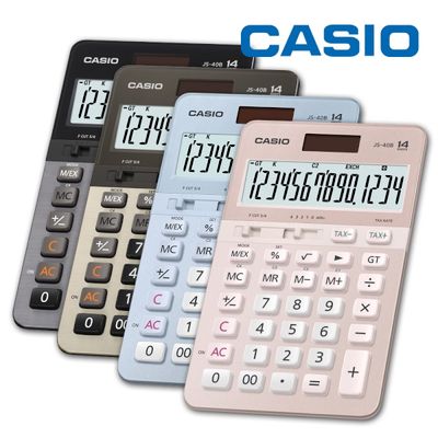 업무용 전자 계산기 세무 회계 MU TAX 등 블루