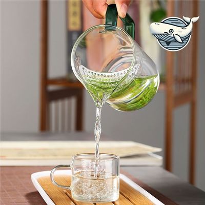 내열 유리 차 거름망 숙우 400ml 티(WFGXASO)