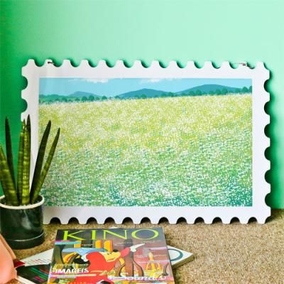 ns258-행잉액자_메밀꽃필무렵(우표가로대형)