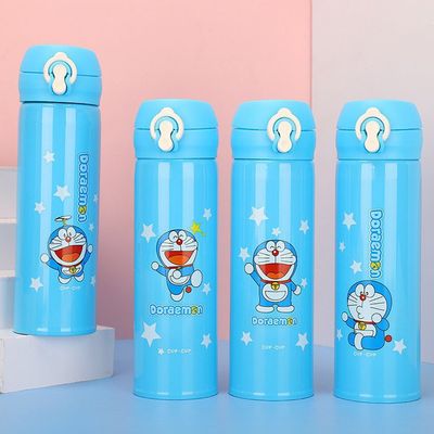 텀블러 보온병 캐릭터 도라에몽 물병 블루 500ml N952
