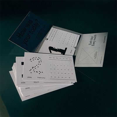 2026년 달력 모노캘린더 (벽걸이형)