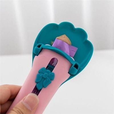 강아지 간식 스푼 강아지 츄르 스푼 짜먹는 디스펜서 반려동물 간식용 영양제 공급기 보조기 투약 젤리(WFPBL35)