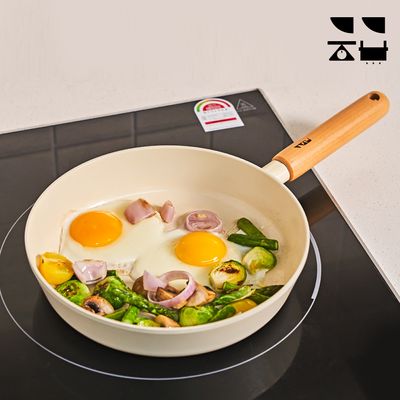 공간주방 샌디 프라이팬 / 궁중팬 (바닐라)