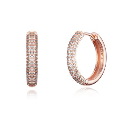 탠디 지르코니아 큐빅 원터치 귀걸이 TDE307 로즈골드