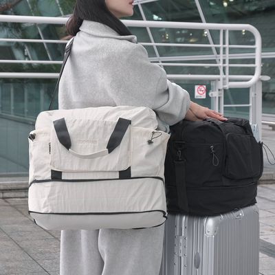 나일론 폴더블 가방 캐리어 보조 보스턴 트래블백