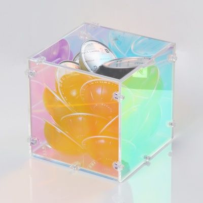 피코 네스프레소 일리 커피 캡슐보관함 레인보우120