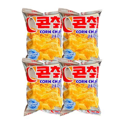 크라운 콘칩 70g 4개