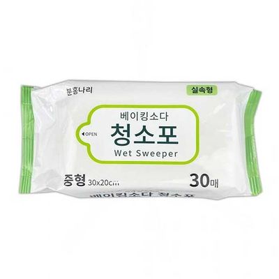 베이킹소다 청소포 중형 약30x20cm 30매