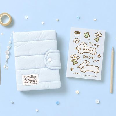 아트박스 2027 Tiny Happy Days 다이어리 블루래빗