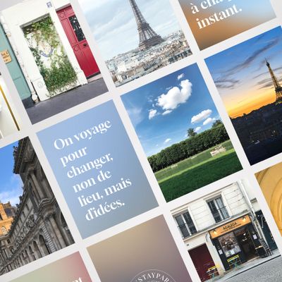 [더헨리] 파리 여행 엽서 시리즈