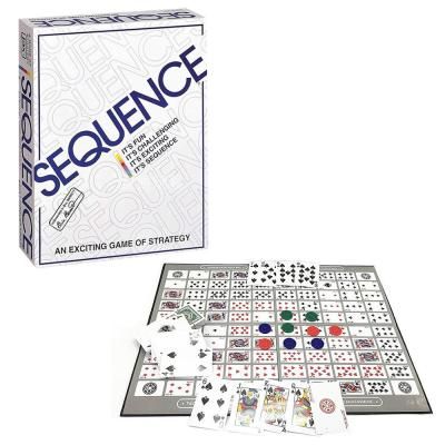시퀀스 수학습보드게임 카드트럼프 보드게임 B061