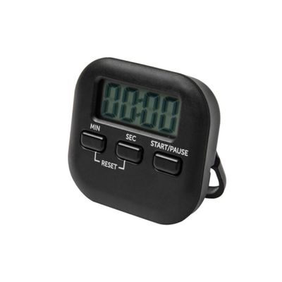 아트박스 라운드 스탑워치 블랙