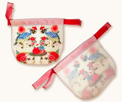 복주머니 책가도 