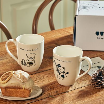 소소모소 소금이와 후추 머그 2P 선물세트