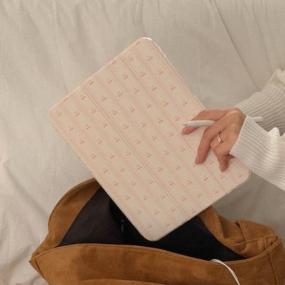 cherry stripe 디자인 [아이패드 케이스]