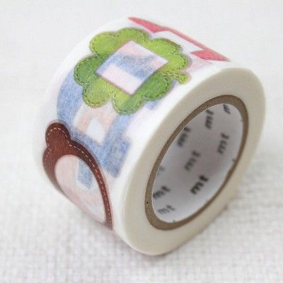 폭30mm-일본 mt 디자인 마스킹테이프 Deco-이름표 hd207-EX93