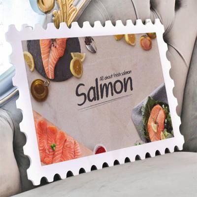 nt760-행잉액자_씨푸드와연어(우표가로대형)