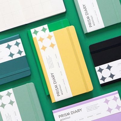 (만년형) 프리즘 A5 먼슬리 다이어리 (25절,월간)