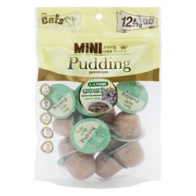 더캣츠 미니푸딩 연어n전복/25gX12개입(WD13605)