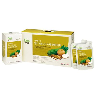 [정관장 공식] 굿베이스 수세미배도라지 80ml x 30포