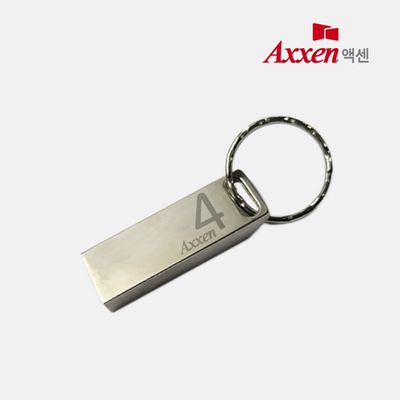 [액센] U40 Bullet 초소형 메탈 USB 4GB