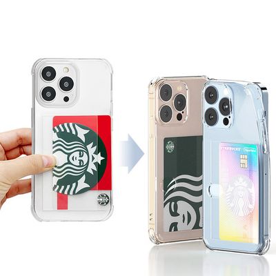 아이폰 카드수납 젤리케이스 휴대폰케이스