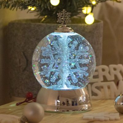 크리스마스 눈꽃&캔들 LED 워터볼 4종