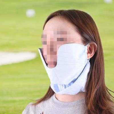 여성 골프 볼마스크 2color 자외선차단 얼굴가리개