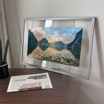 ga329-투명액자58CmX38Cm_뉴질랜드의멋진호수