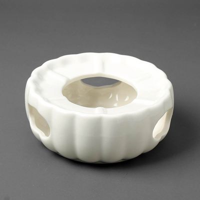 마음힐링 도자기 티 워머(화이트) 차데우기 다도워머