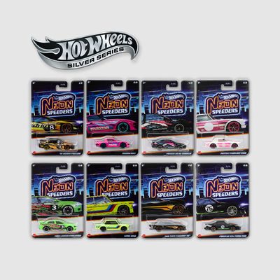 핫휠 네온 스피더 시리즈 박스 세트 (총 10ea)