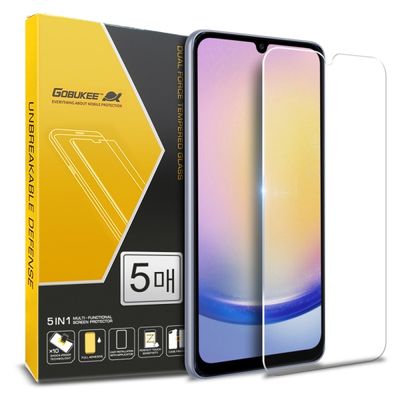 갤럭시 A25 5G A24 4G 투명 강화유리 액정필름 5매