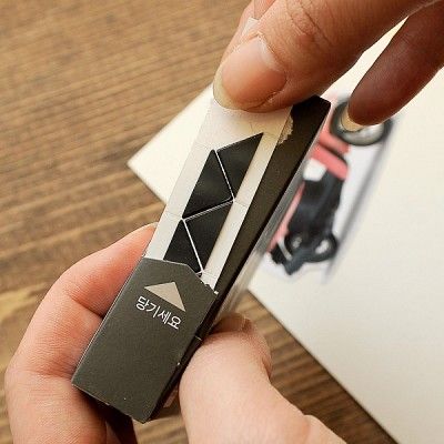 모서리 꾸미기 테이프 250 BLACK